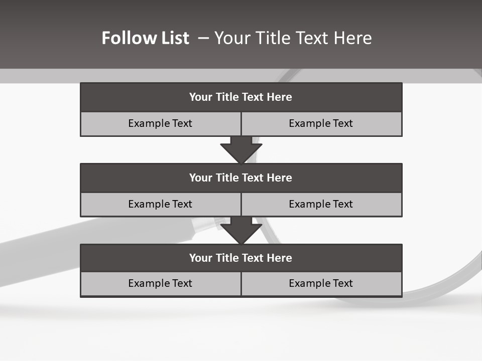 Magnify Detective Symbol PowerPoint Template