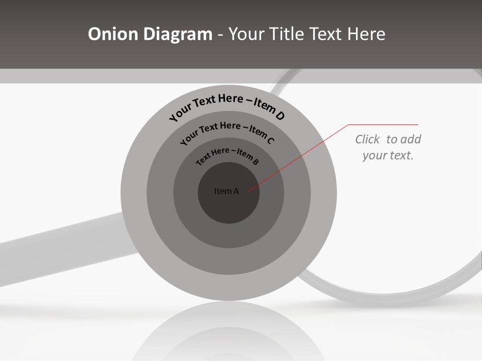 Magnify Detective Symbol PowerPoint Template