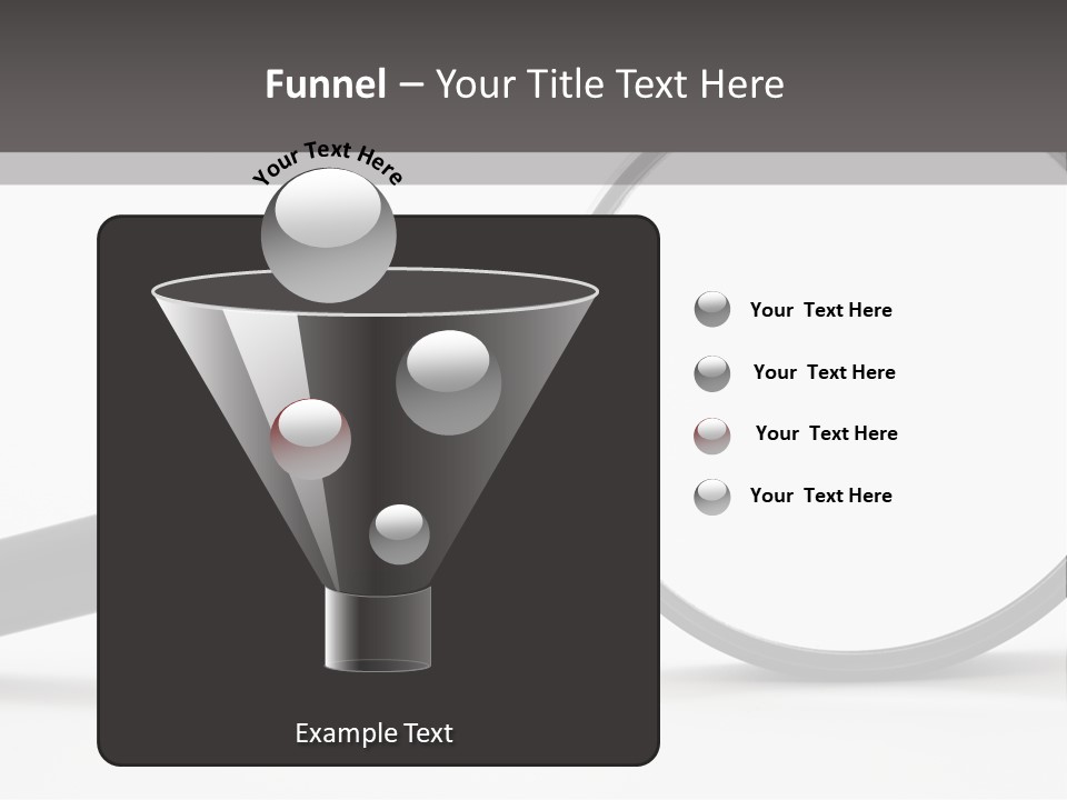 Magnify Detective Symbol PowerPoint Template