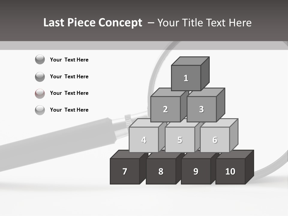 Magnify Detective Symbol PowerPoint Template