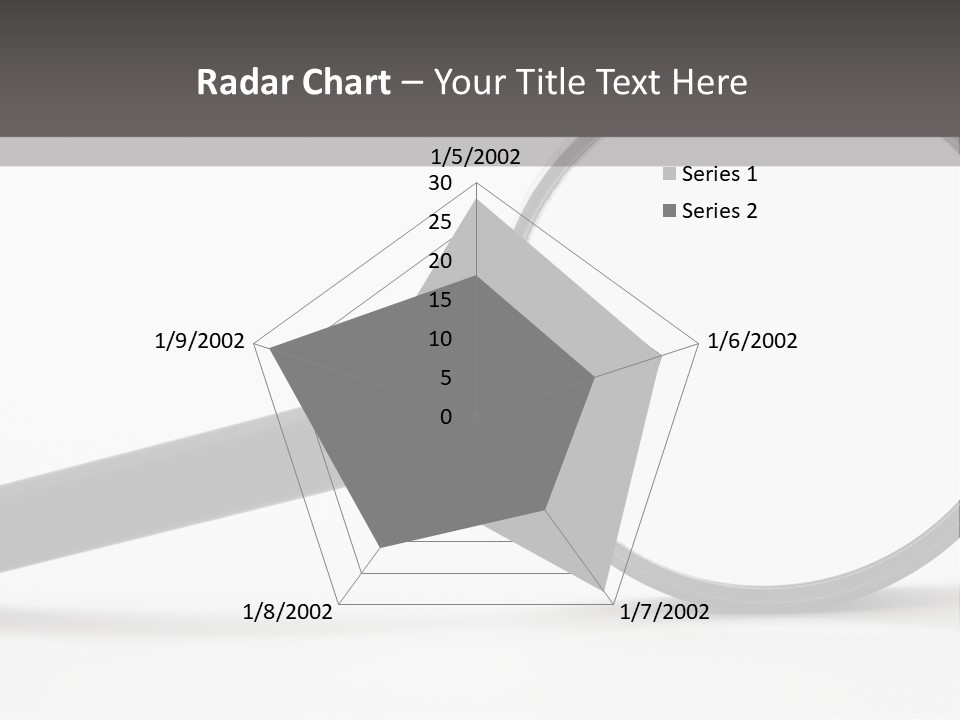 Magnify Detective Symbol PowerPoint Template