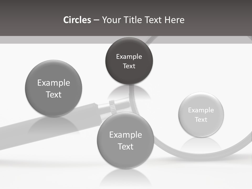 Magnify Detective Symbol PowerPoint Template