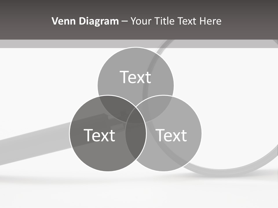 Magnify Detective Symbol PowerPoint Template