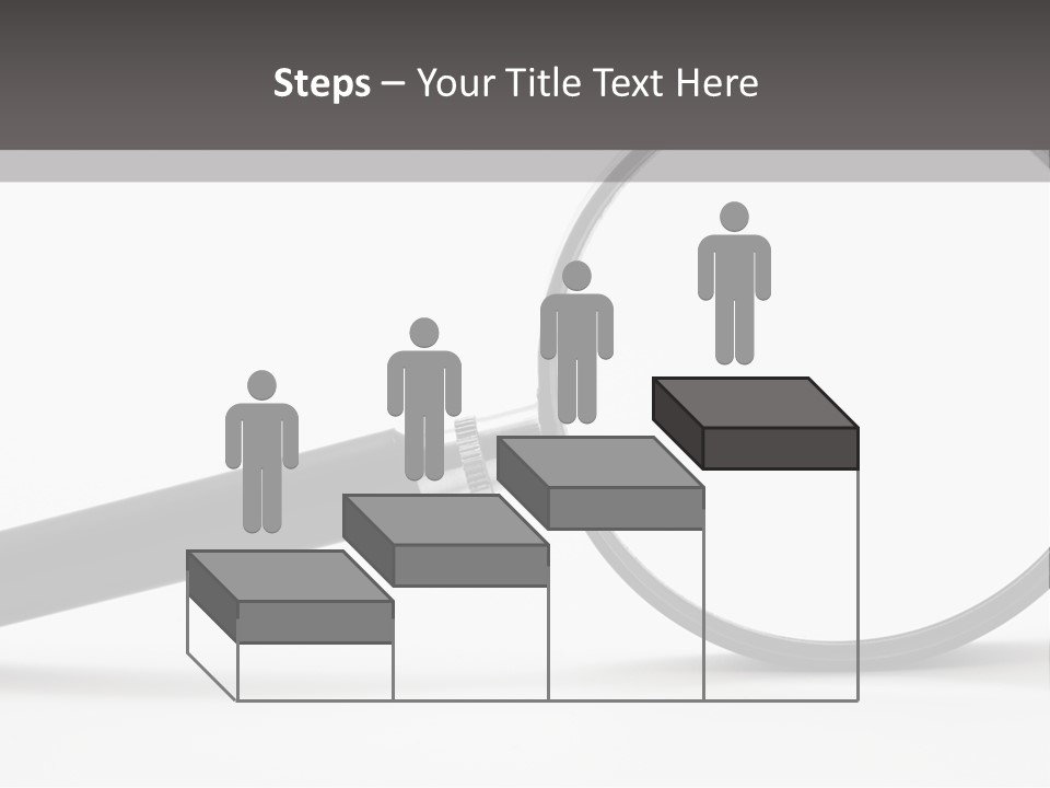 Magnify Detective Symbol PowerPoint Template