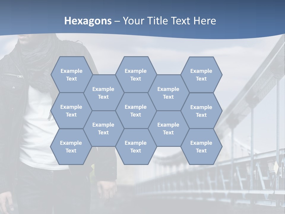 Downtown Attractive Jacket PowerPoint Template