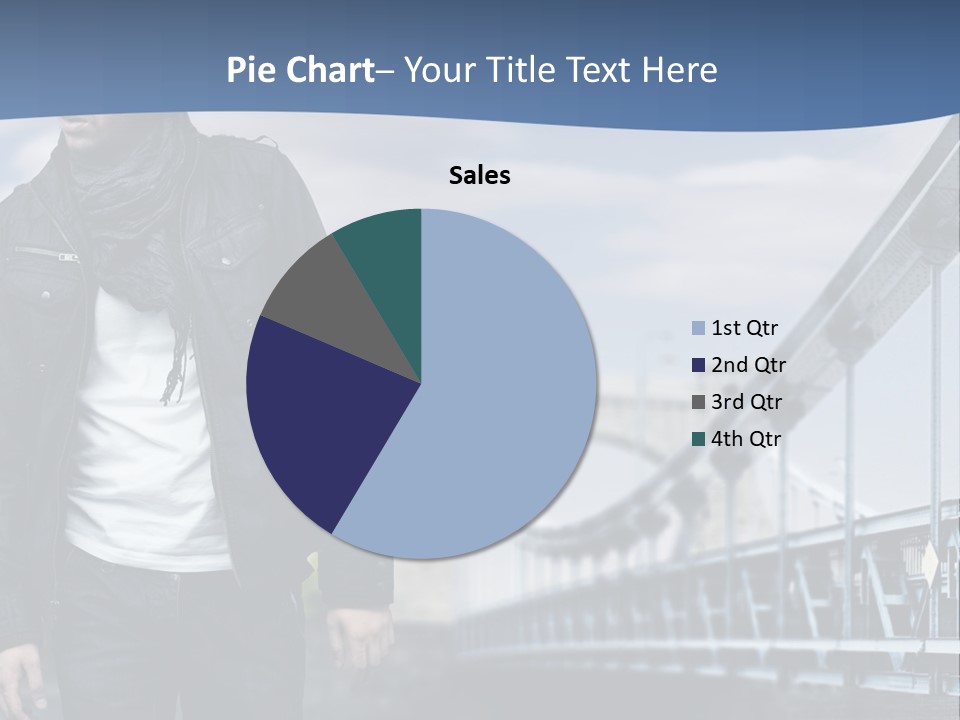 Downtown Attractive Jacket PowerPoint Template