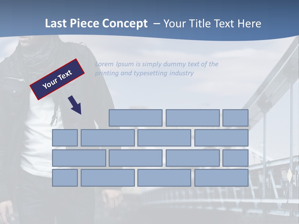 Downtown Attractive Jacket PowerPoint Template