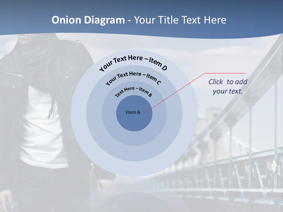 Downtown Attractive Jacket PowerPoint Template