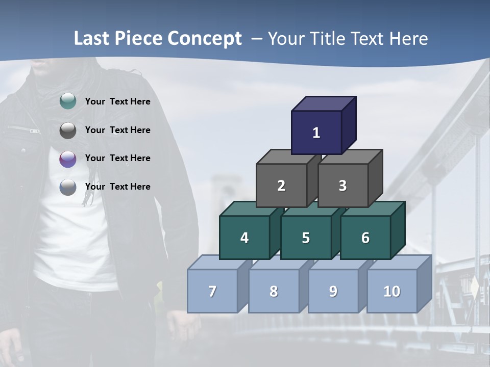 Downtown Attractive Jacket PowerPoint Template