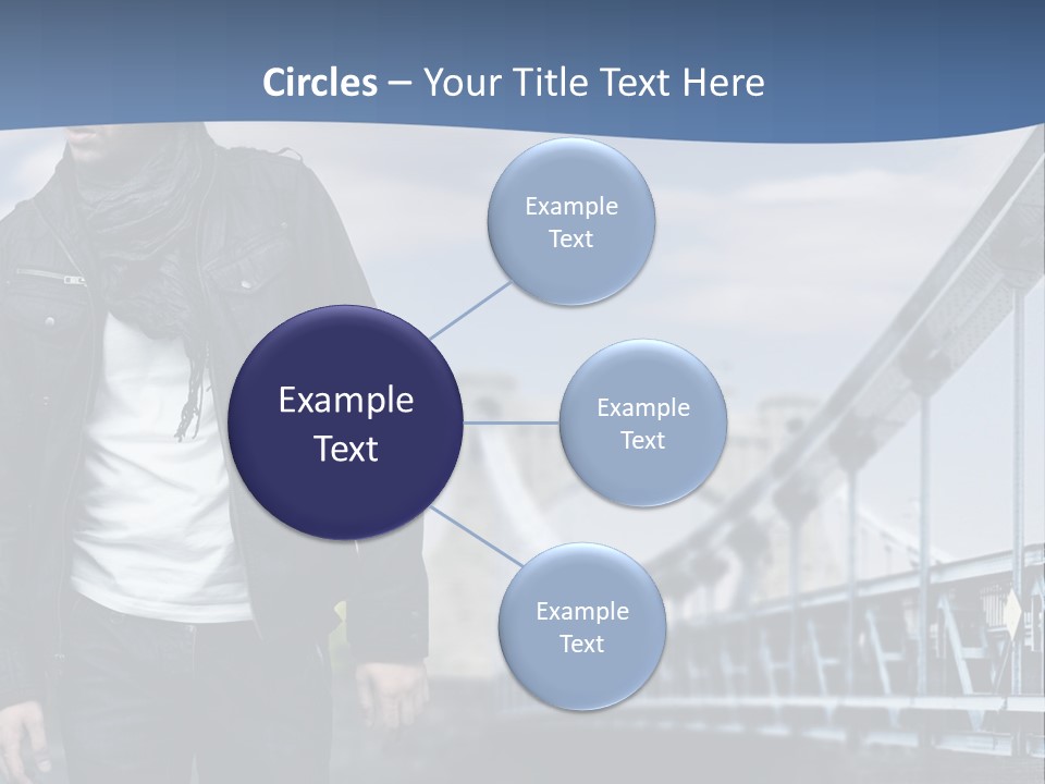 Downtown Attractive Jacket PowerPoint Template