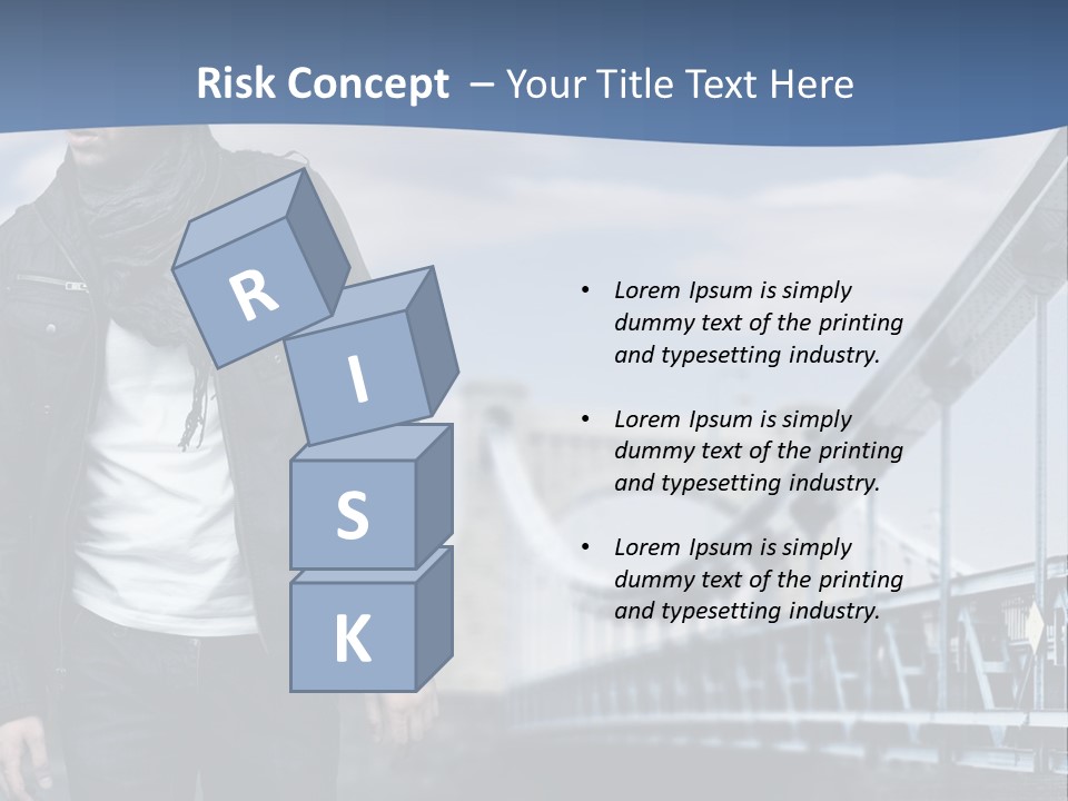 Downtown Attractive Jacket PowerPoint Template