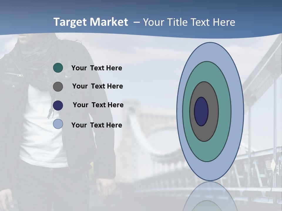 Downtown Attractive Jacket PowerPoint Template