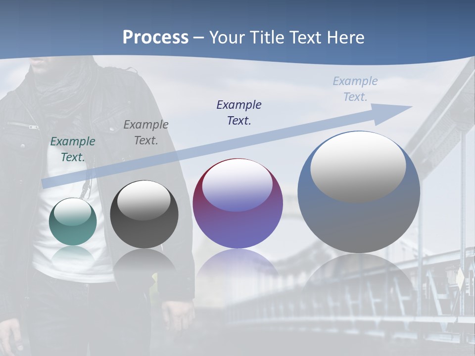 Downtown Attractive Jacket PowerPoint Template