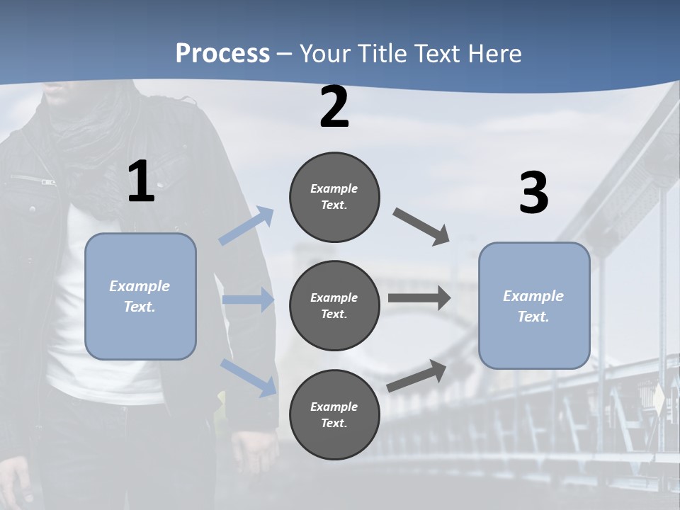 Downtown Attractive Jacket PowerPoint Template