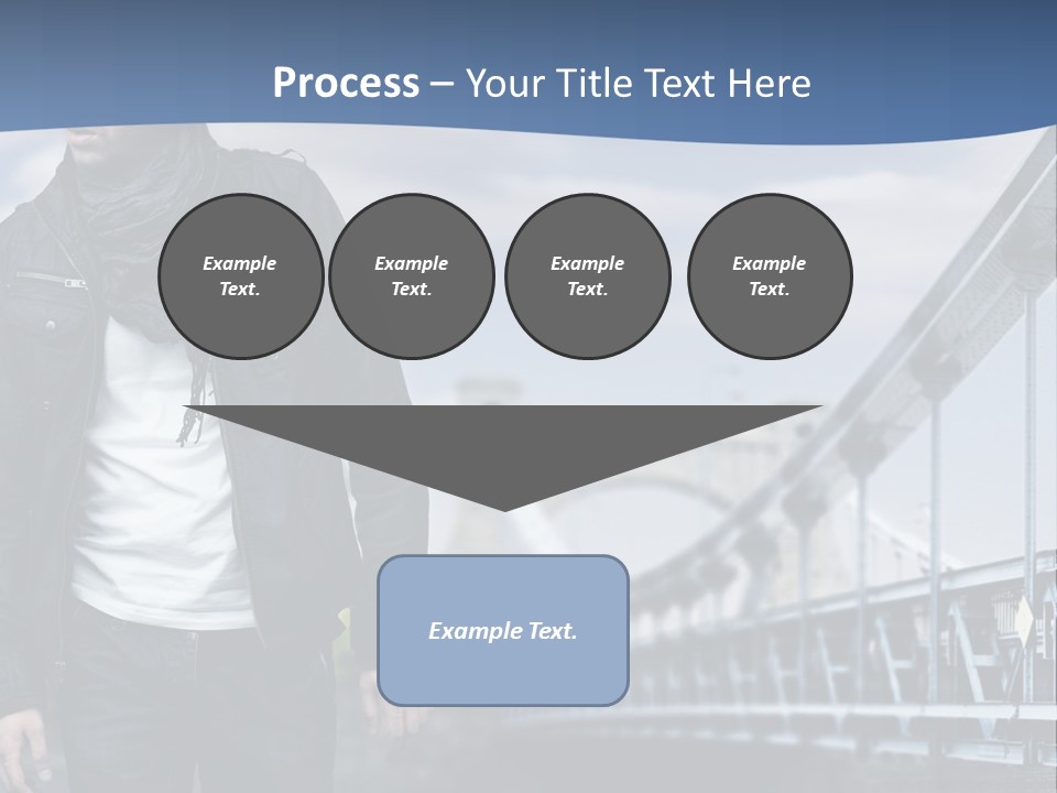 Downtown Attractive Jacket PowerPoint Template