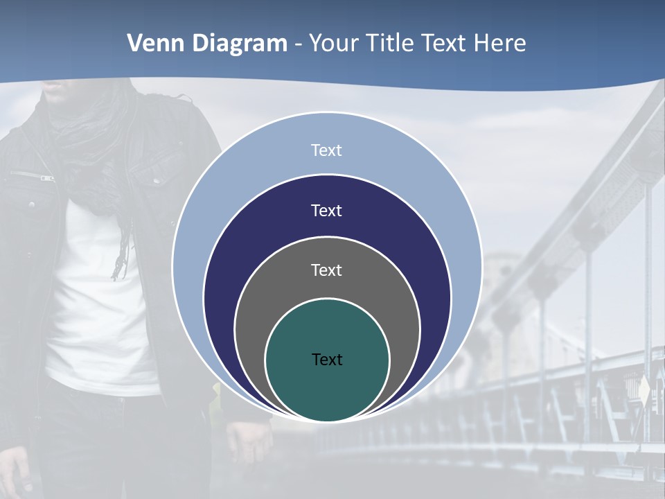 Downtown Attractive Jacket PowerPoint Template