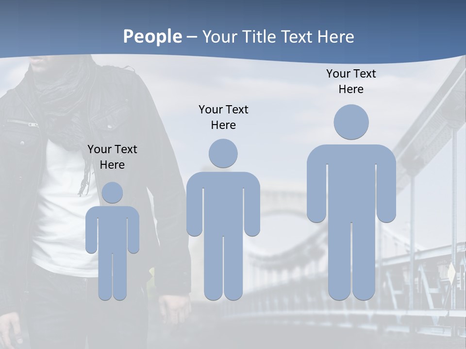 Downtown Attractive Jacket PowerPoint Template