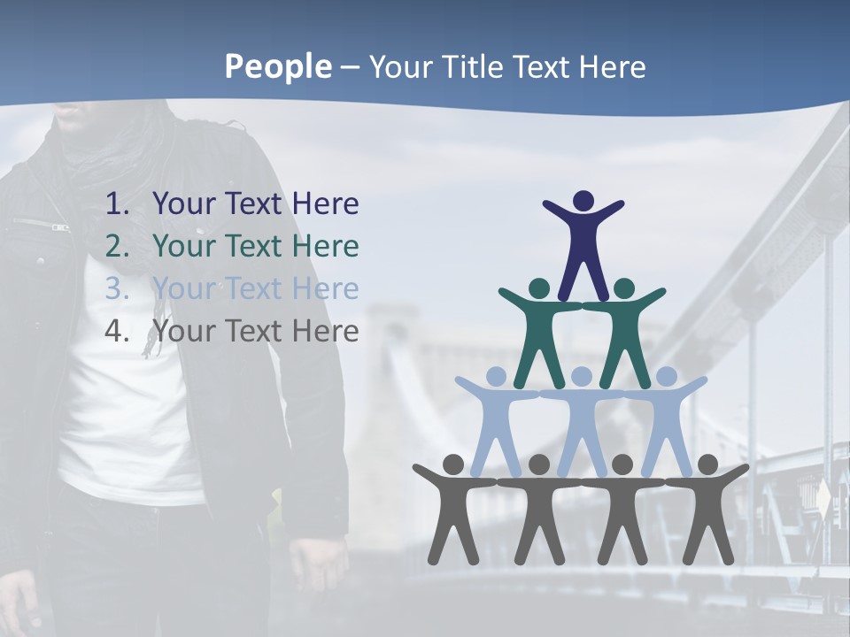 Downtown Attractive Jacket PowerPoint Template