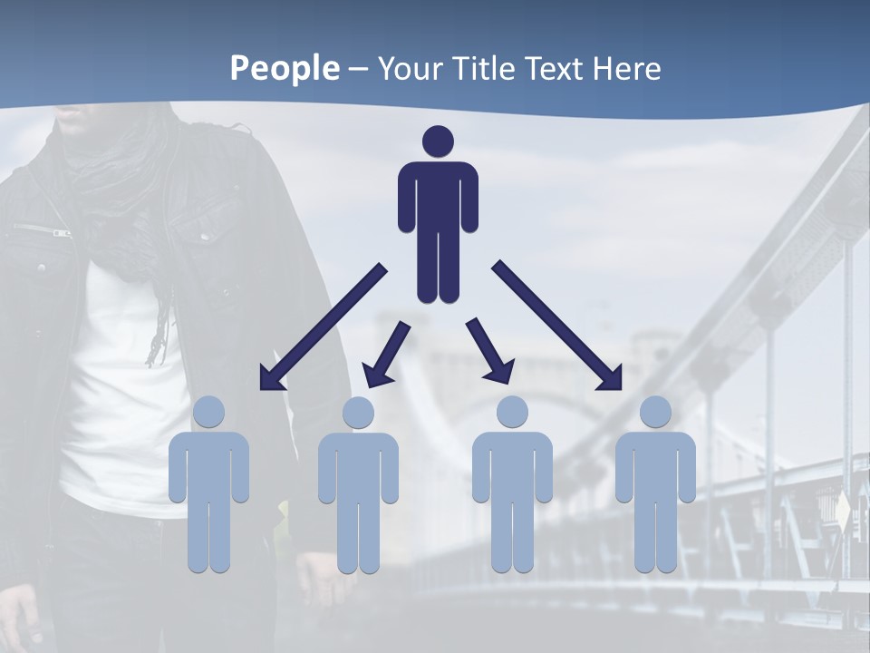 Downtown Attractive Jacket PowerPoint Template