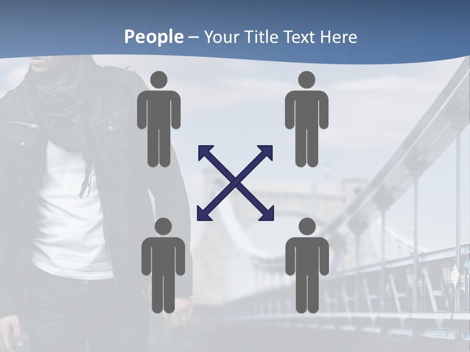 Downtown Attractive Jacket PowerPoint Template