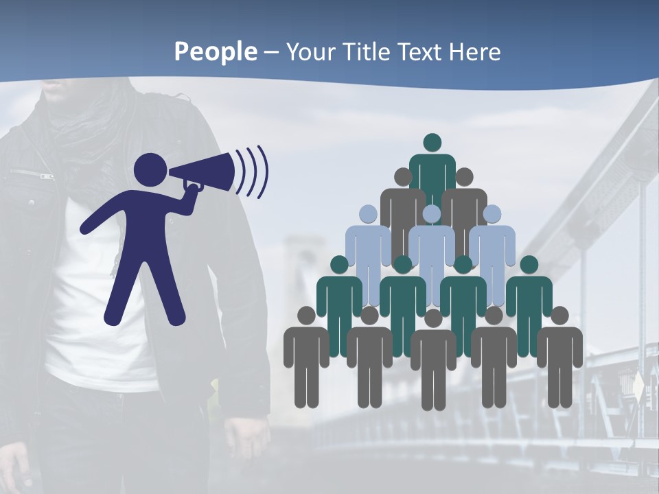 Downtown Attractive Jacket PowerPoint Template