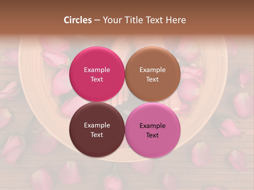 Botany Relaxation Petal PowerPoint Template