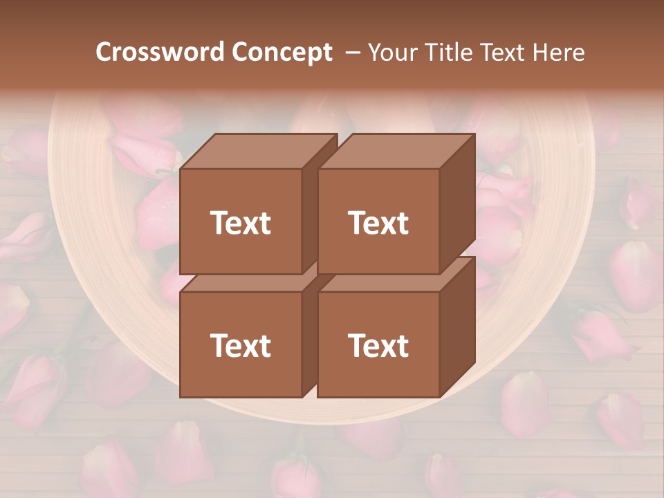 Botany Relaxation Petal PowerPoint Template