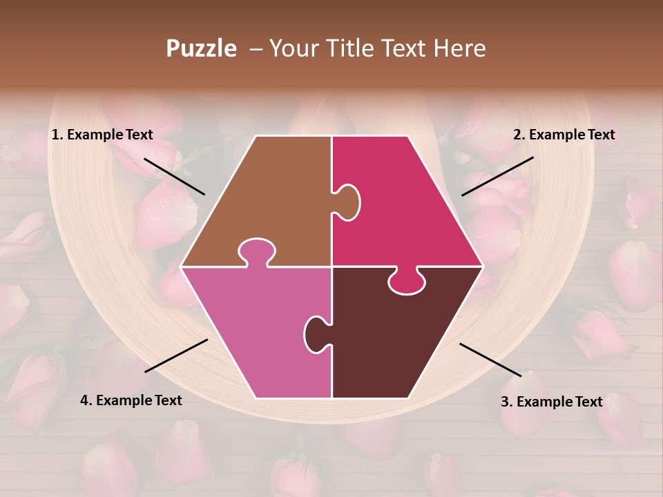 Botany Relaxation Petal PowerPoint Template