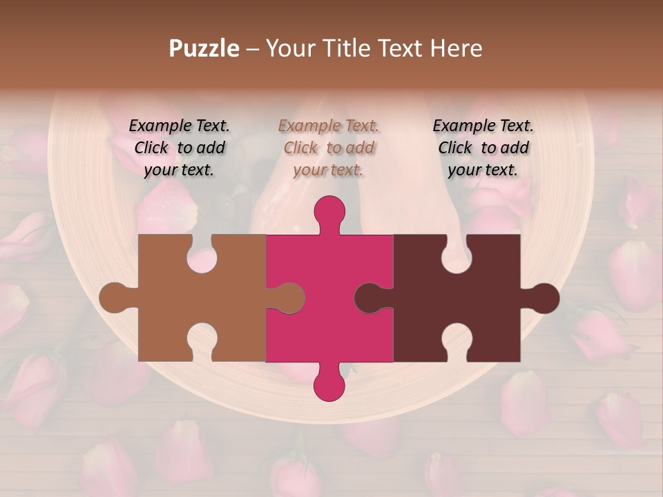 Botany Relaxation Petal PowerPoint Template