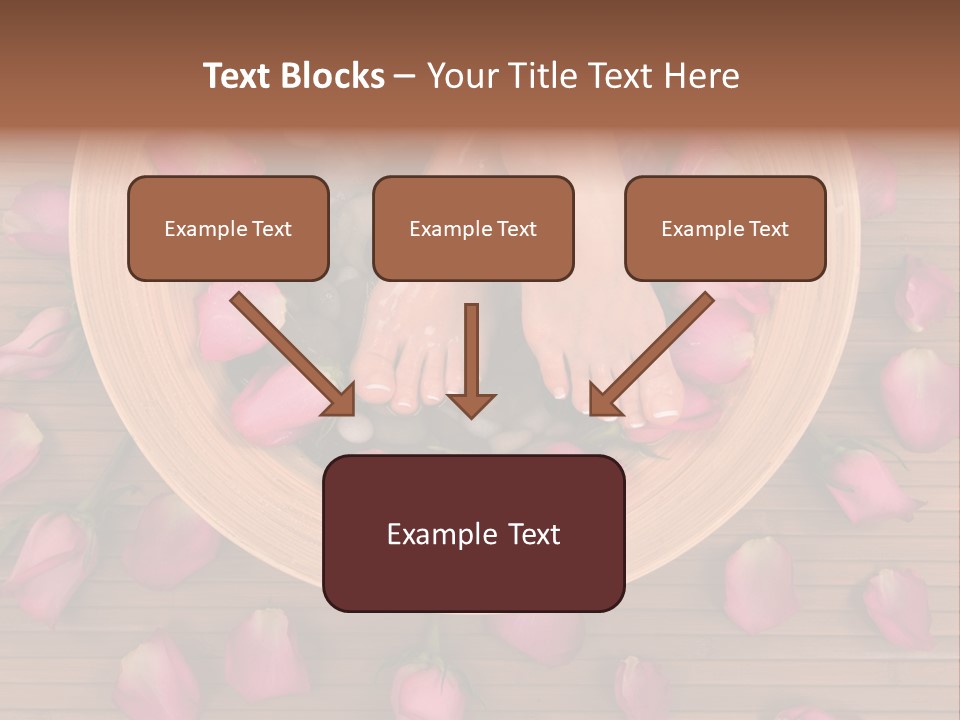 Botany Relaxation Petal PowerPoint Template