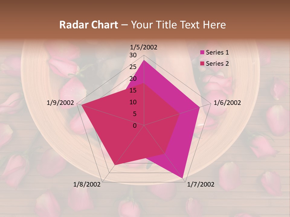 Botany Relaxation Petal PowerPoint Template