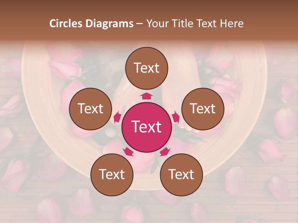 Botany Relaxation Petal PowerPoint Template