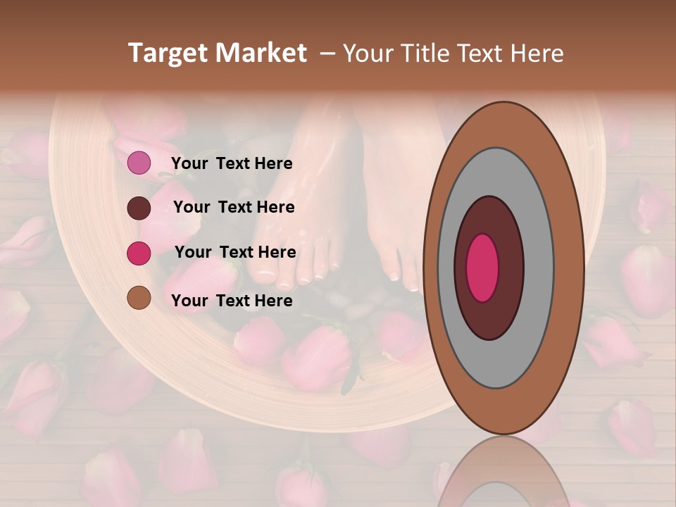 Botany Relaxation Petal PowerPoint Template