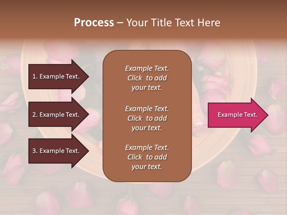 Botany Relaxation Petal PowerPoint Template