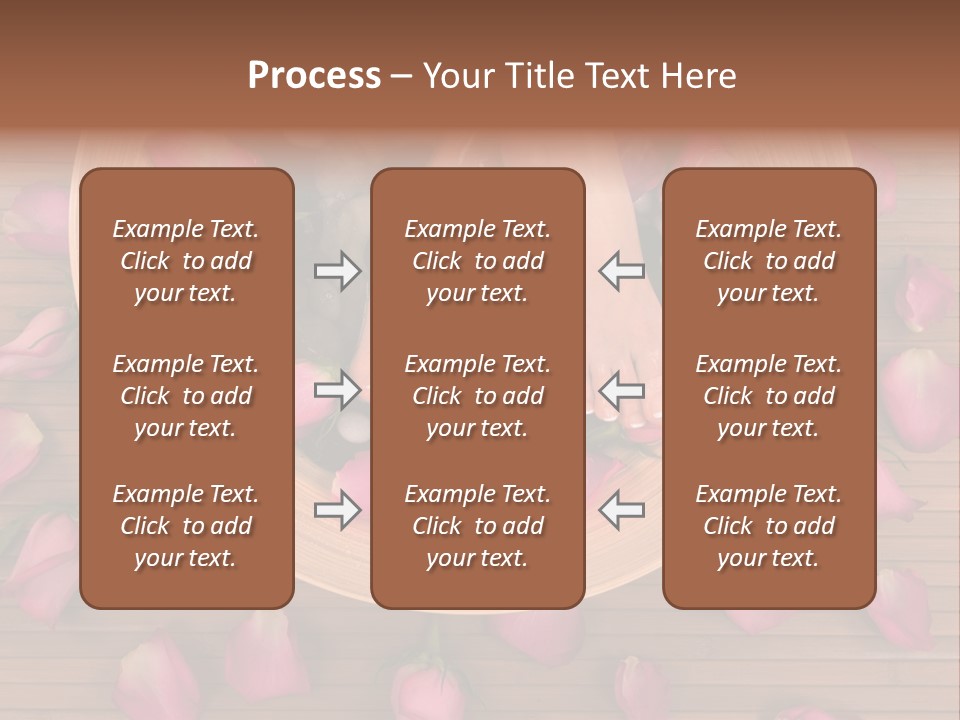 Botany Relaxation Petal PowerPoint Template