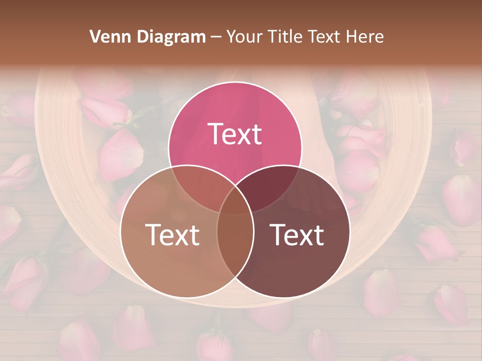 Botany Relaxation Petal PowerPoint Template