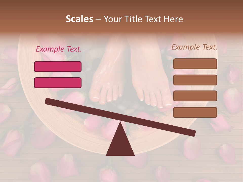 Botany Relaxation Petal PowerPoint Template