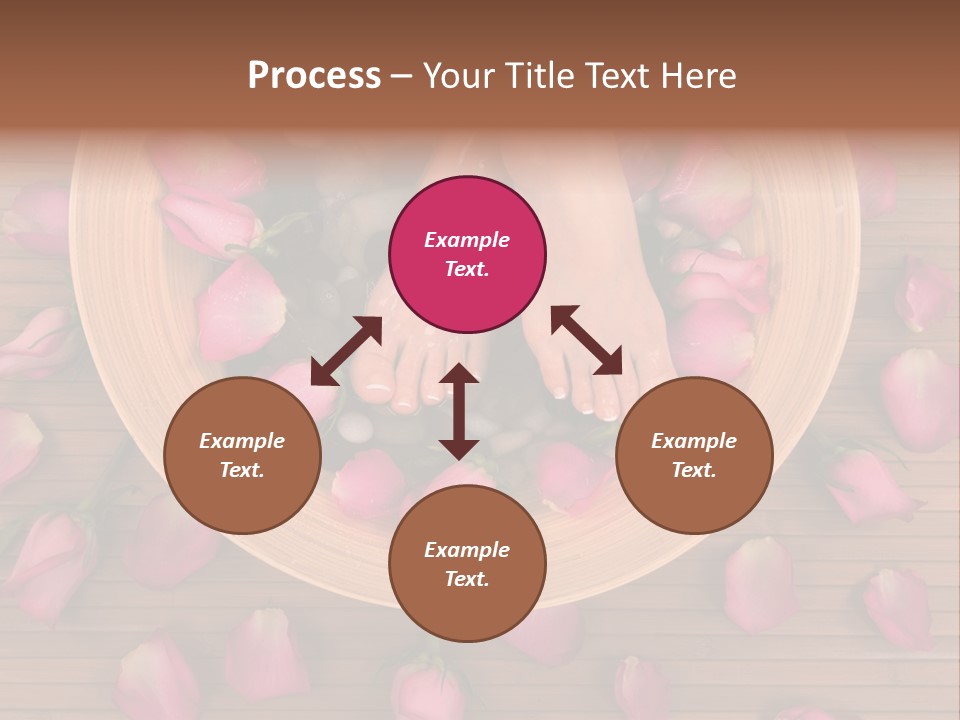Botany Relaxation Petal PowerPoint Template