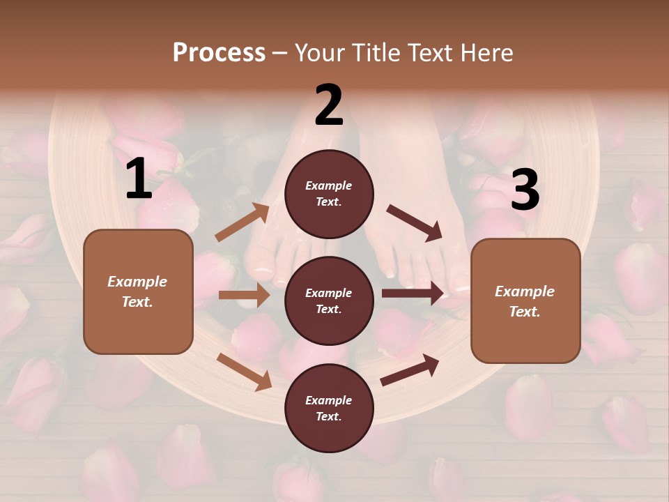 Botany Relaxation Petal PowerPoint Template
