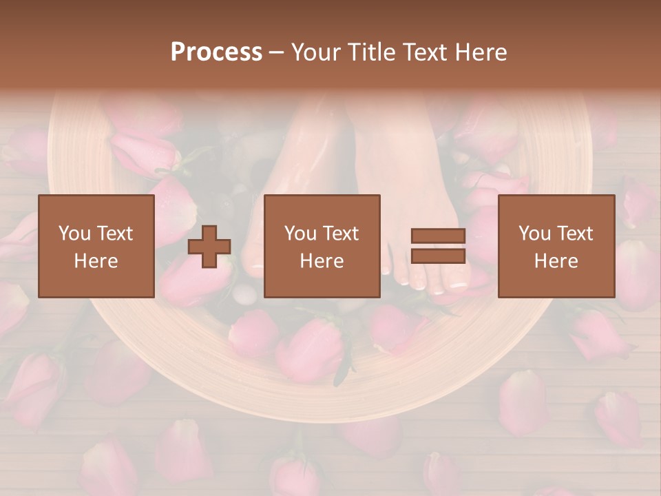 Botany Relaxation Petal PowerPoint Template