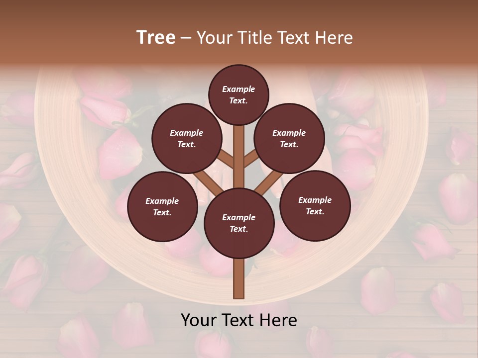Botany Relaxation Petal PowerPoint Template
