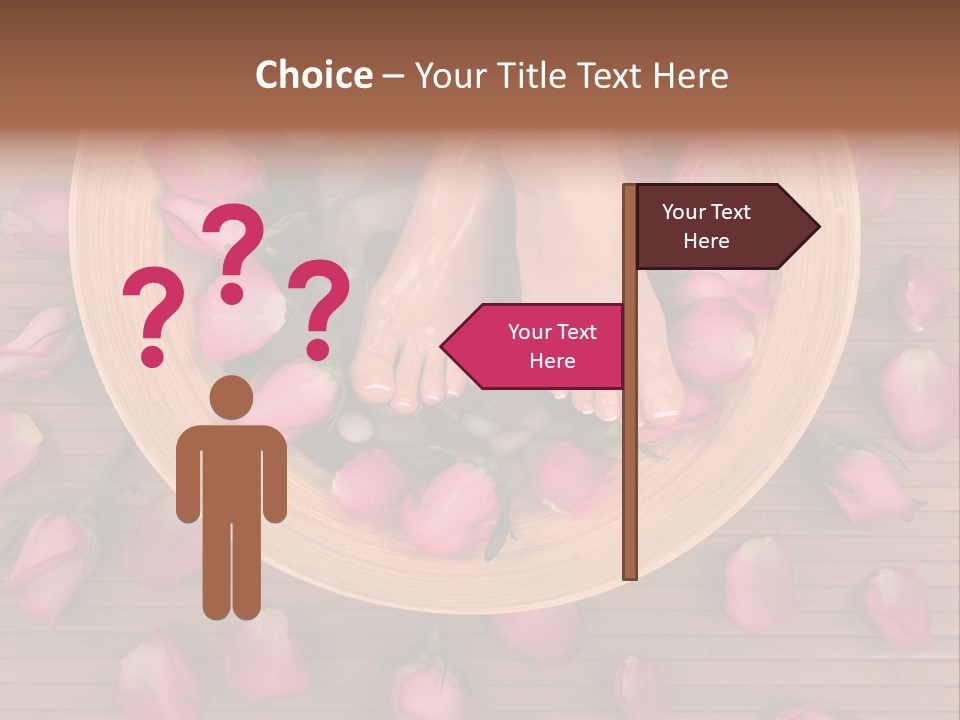 Botany Relaxation Petal PowerPoint Template