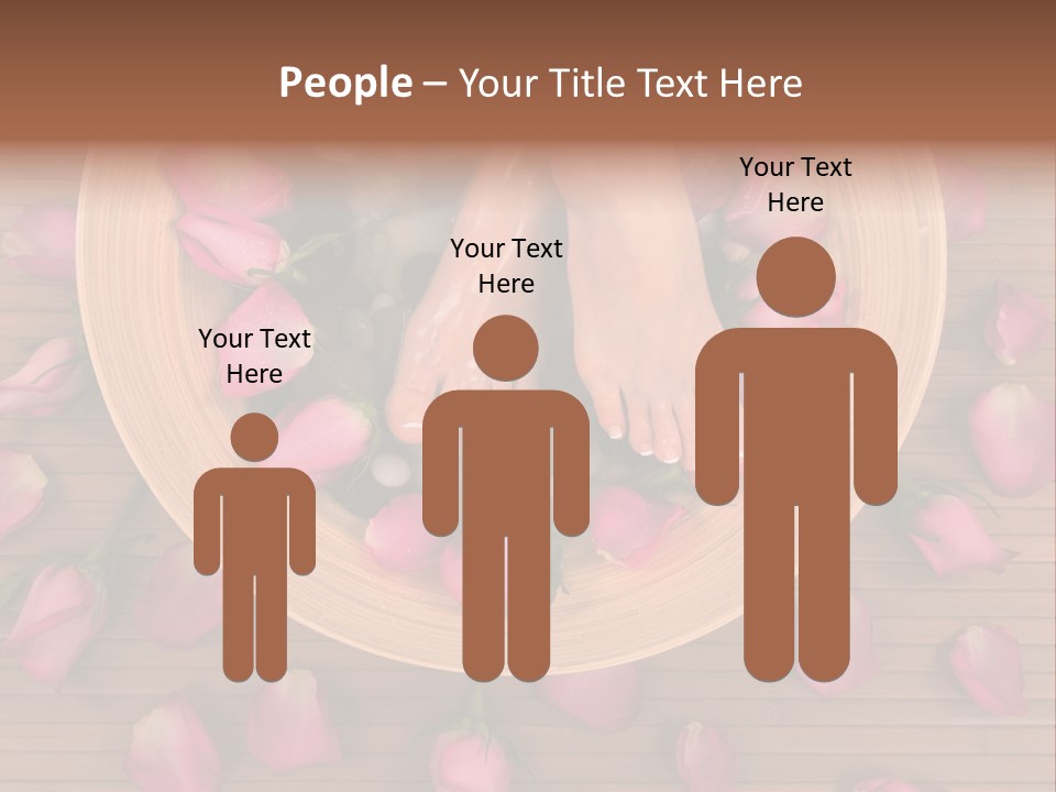 Botany Relaxation Petal PowerPoint Template