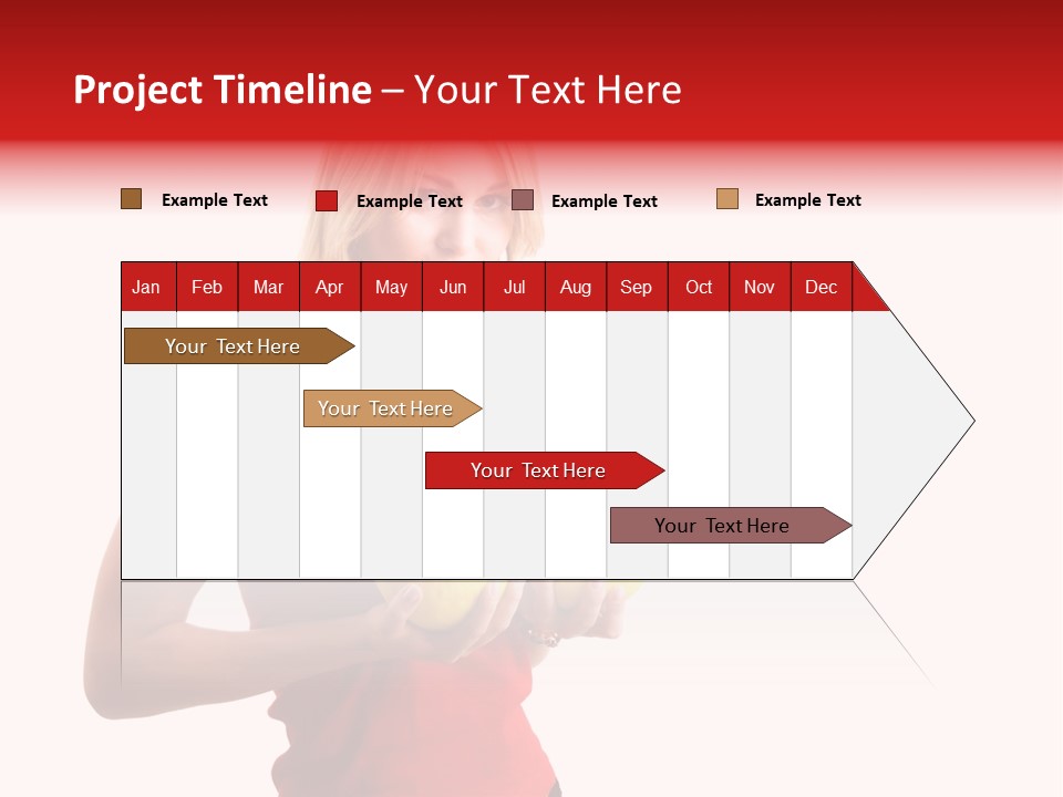 Honey Enlarge Woman PowerPoint Template