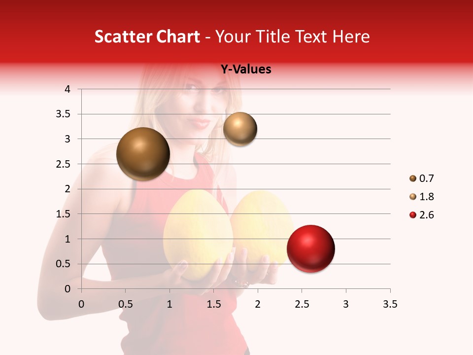 Honey Enlarge Woman PowerPoint Template