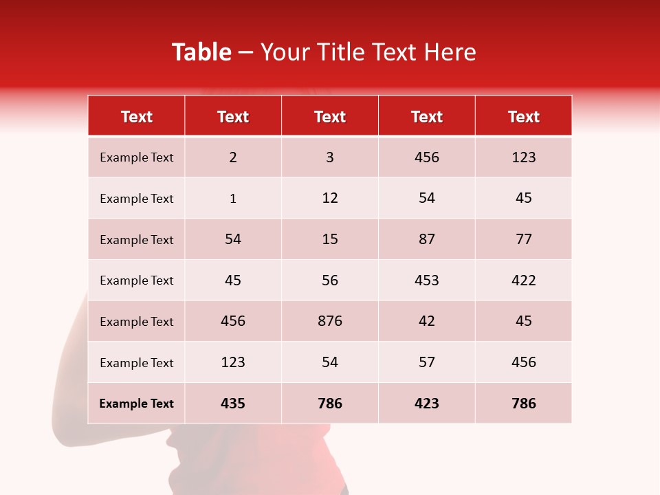 Honey Enlarge Woman PowerPoint Template