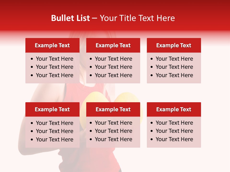 Honey Enlarge Woman PowerPoint Template