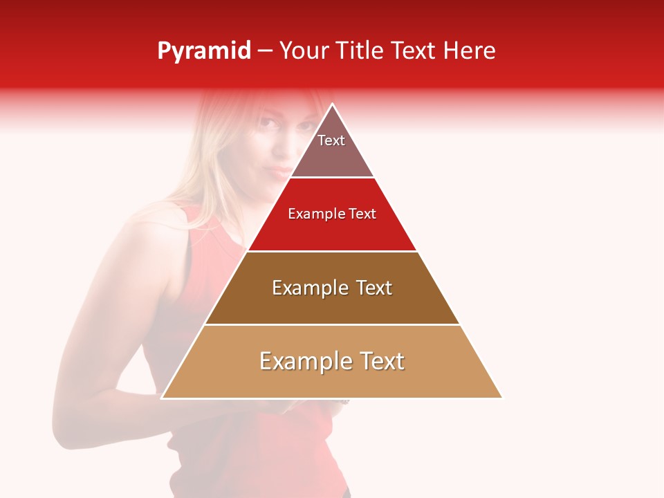 Honey Enlarge Woman PowerPoint Template