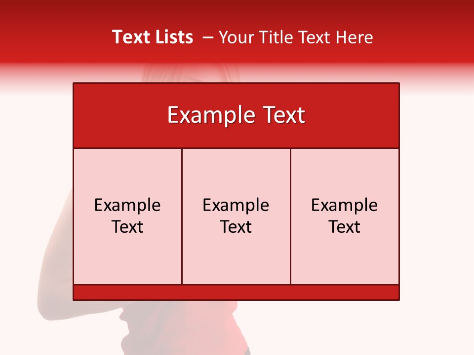 Honey Enlarge Woman PowerPoint Template