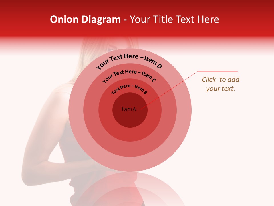 Honey Enlarge Woman PowerPoint Template